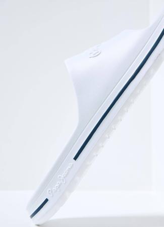 Мужские сланцы Pepe Jeans London BEACH SLIDE PMS70119, белые