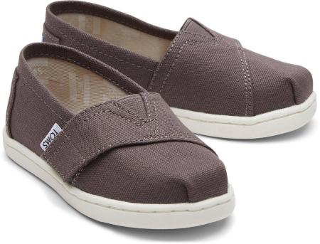 Детские эспадрильи TOMS Alpargata 10010527, серые