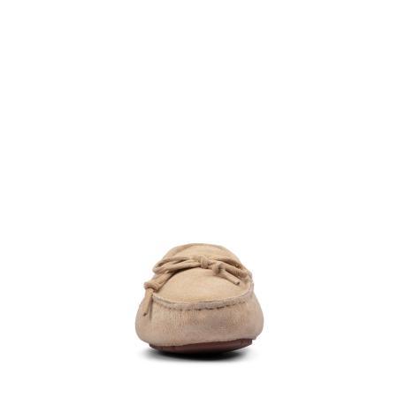 Женские мокасины Clarks C Mocc Boat2 26156422, бежевые