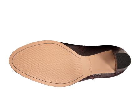 Женские ботильоны Clarks Kaylin Fern 26146298, бордовые