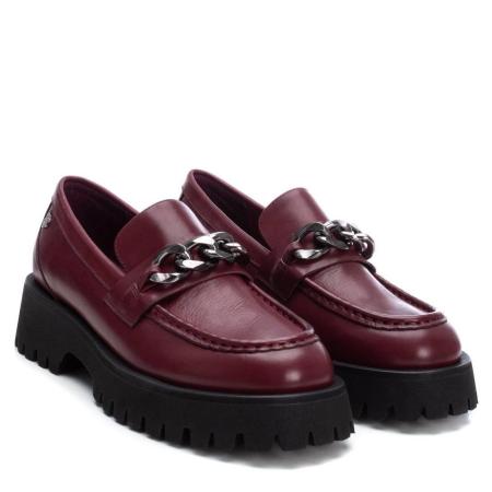 Женские лоферы CARMELA LEATHER LADIES SHOES 160358, бордовые