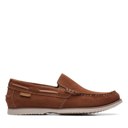 Мужские мокасины Clarks Noonan Step 26159474, коричневые Мужские мокасины Clarks Noonan Step 26159474, коричневые