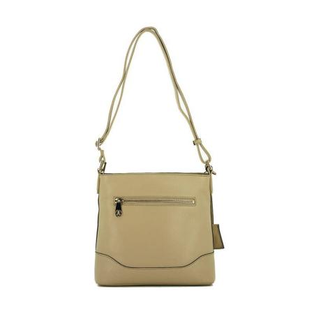 Женская сумка кросс-боди Maison Pourchet Magnet 73206, бежевая