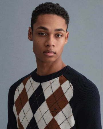 ARGYLE C-NECK 8060019