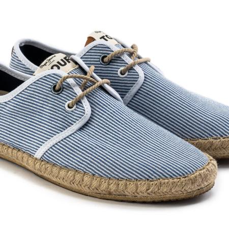 Мужские кеды Pepe Jeans London TOURIST FABRIC PMS10254, белые