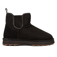 Sheepskin Fashion Higgie W13198 - Женские полусапоги из овчины (угги) EMU Australia, черные Sheepskin Fashion Higgie W13198 - Женские полусапоги из овчины (угги) EMU Australia, черные