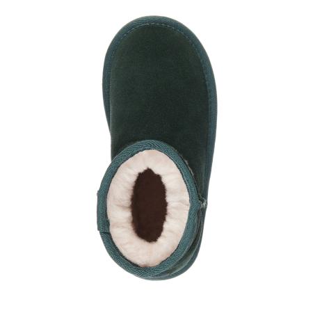 Детские полусапоги из овчины (угги) EMU Australia Wallaby Mini K10103, зеленые