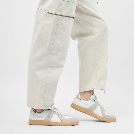 Женские кеды Beverly Hills Polo Club OXFORD MIX BHW515200, белые