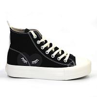 KAYA MID B52-3705-02 - Женские высокие кеды British Knights, черные KAYA MID B52-3705-02 - Женские высокие кеды British Knights, черные