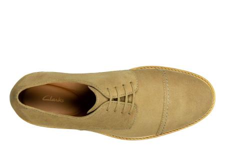 Мужские дерби Clarks Atticus Cap 26147816, песочные