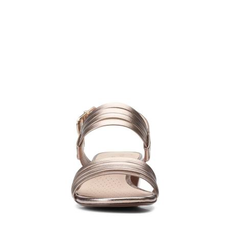 Женские босоножки Clarks Caroleigh Bess 26159423, серебряные