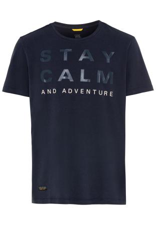Мужская футболка Camel Active T-Shirt 1/2Arm 409745-1T17, синяя