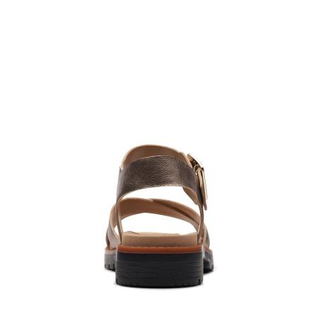 Женские сандалии Clarks Orinoco Strap 26160509, серебряные