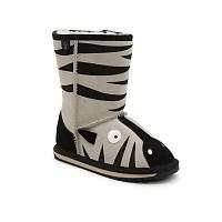 Zebra K10674 - Детские угги EMU Australia, принт