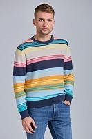 COTTON LINEN STRIPED C-NECK 8050142 - COTTON LINEN STRIPED C-NECK 8050142 COTTON LINEN STRIPED C-NECK 8050142 - COTTON LINEN STRIPED C-NECK 8050142