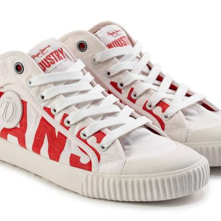 Мужские кеды Pepe Jeans London INDUSTRY LOGO PMS30538, красные