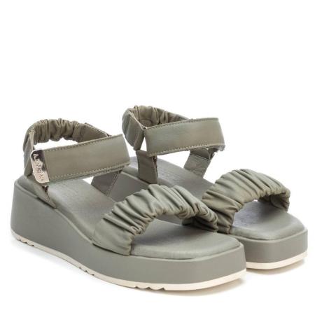 Женские сандалии CARMELA LEATHER LADIES SANDALS 68625, оливковые
