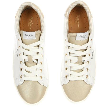 Женские кеды Pepe Jeans London KIOTO PLS30847, золотые
