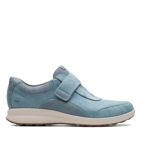 Женские кроссовки Clarks Un Adorn Lo 26140204, голубые