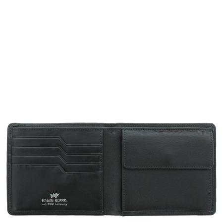 Мужской кошелек Braun Buffel GOLF SECURE Coin Wallet 4+3CS 90034, черный