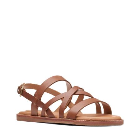 Женские сандалии Clarks Karsea Sun 26166018, коричневые