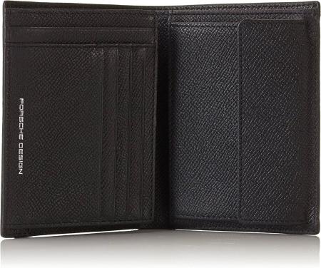 Мужской кошелек Porsсhe Design French Classic 3.0 BillFold V9 4090001537, черный