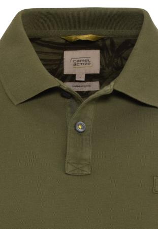 Мужское поло Camel Active GMD Polo 409965-1P00, коричневое