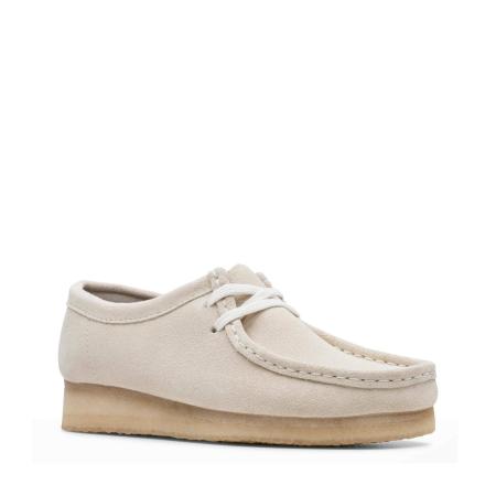 Женские полуботинки Clarks Wallabee. 26139127, серые
