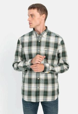 Мужская рубашка Camel Active Shirt 409111-4S11, зеленая