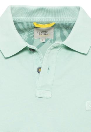 Мужское поло Camel Active GMD Polo 409965-1P00, зеленое