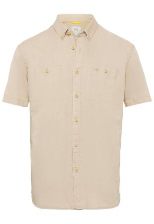Мужская рубашка Camel Active Shortsleeve Shirt 409219-1S49, песочная