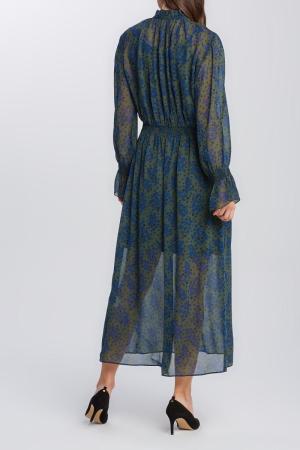 FALL FLOWER CRINKLE DRESS 4503103