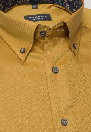 Мужская рубашка ETERNA 8834-73-E14L, желтая