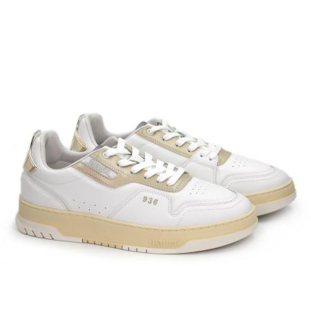 Женские кроссовки Blauer ADEL S4ADEL01-LEA, белые