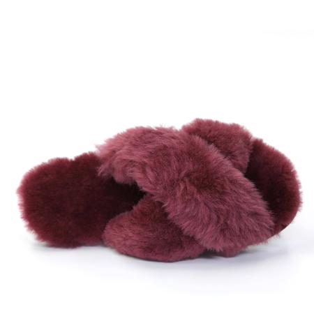 Женские тапочки EMU Australia Mayberry W11573, бордовые