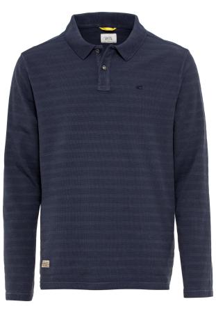 Мужское поло Camel Active GMD, Struktur 409865-1P01, синее