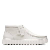 Clarks Torhill Hi 26173662 - Мужские полуботинки Clarks, белые Clarks Torhill Hi 26173662 - Мужские полуботинки Clarks, белые