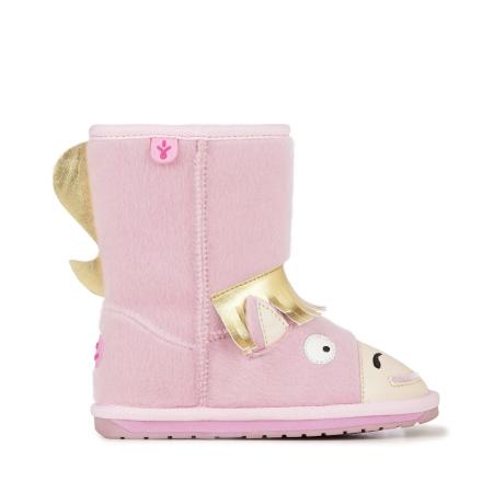 Детские угги EMU Australia Little Pony K11586, розовые