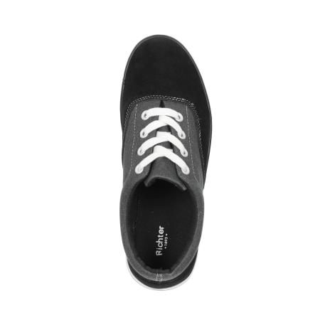 Детские кеды Richter low shoes 4505-3191-9900, черные