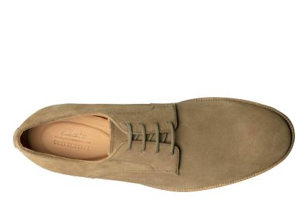 Мужские дерби Clarks Oliver Lace 26147806, песочные