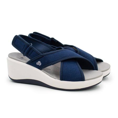 Женские босоножки Clarks Step Cali Cove 26148929, синие Женские босоножки Clarks Step Cali Cove 26148929, синие