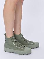 KAYA DSRT B51-3737-04 - Женские высокие кеды British Knights, хаки