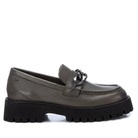 Женские лоферы CARMELA LEATHER LADIES SHOES 160358, серые