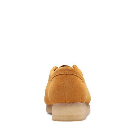 Женские полуботинки Clarks Wallabee. 26139129, желтые