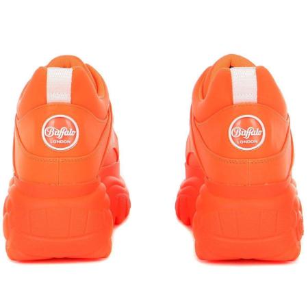 Женские кроссовки Buffalo shoes 1337-14 1533074, оранжевые