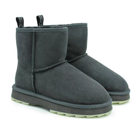 Женские полуугги EMU Australia Sharky Mini W12434, серые Женские полуугги EMU Australia Sharky Mini W12434, серые