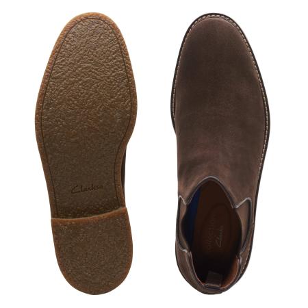 Мужские челси Clarks Jaxen Chelsea 26162806, коричневые