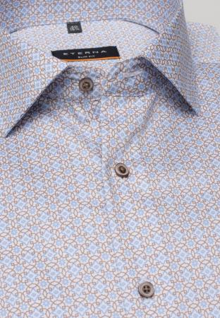 Мужская рубашка ETERNA 8049-12-F170, голубая