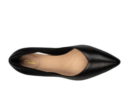 Женские туфли-лодочки Clarks Genoa85 Court 26158460, черные Женские туфли-лодочки Clarks Genoa85 Court 26158460, черные