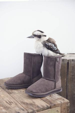 Полусапоги из овчины (угги) EMU Australia Platinum Stinger Lo WP10002, коричневые